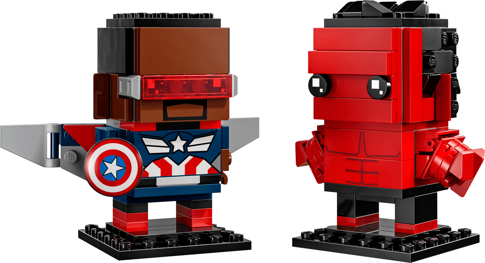 Captain America & Red Hulk Figures