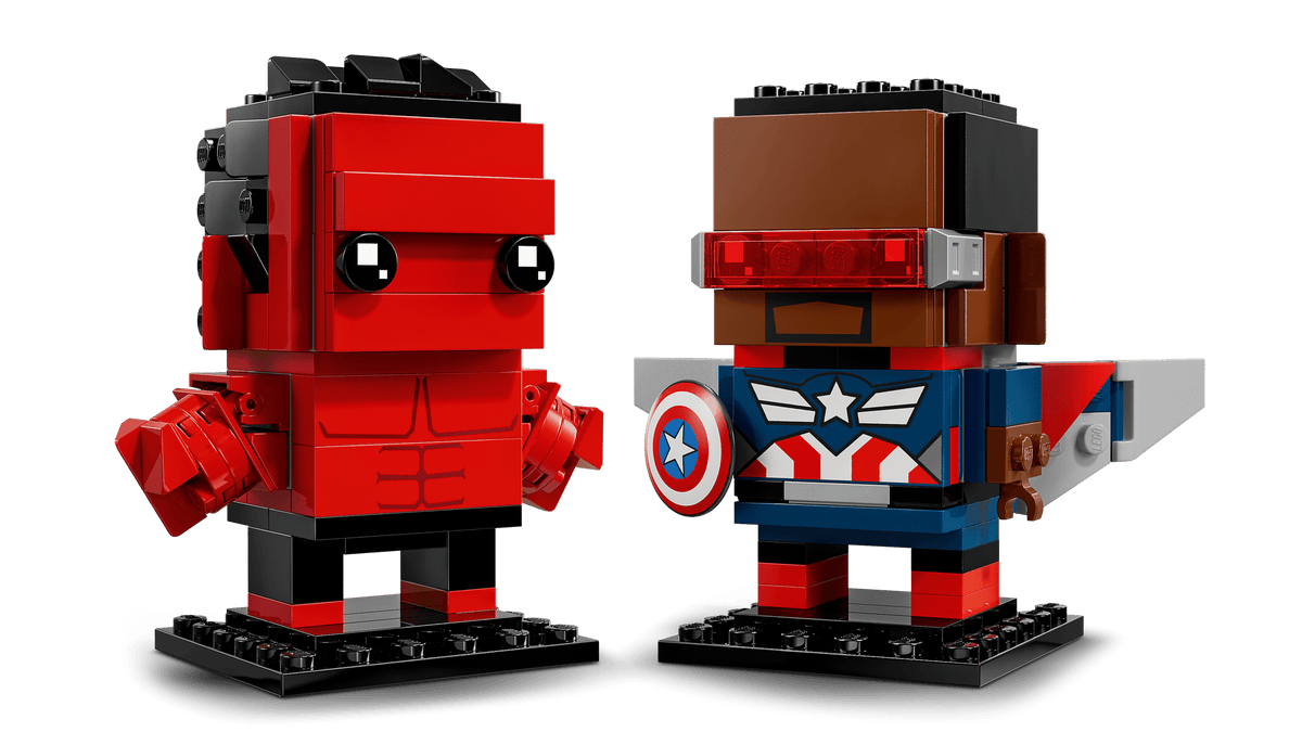 Captain America & Red Hulk Figures