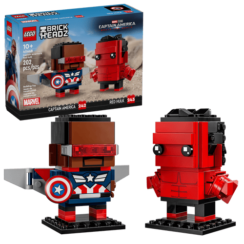 Captain America & Red Hulk Figures