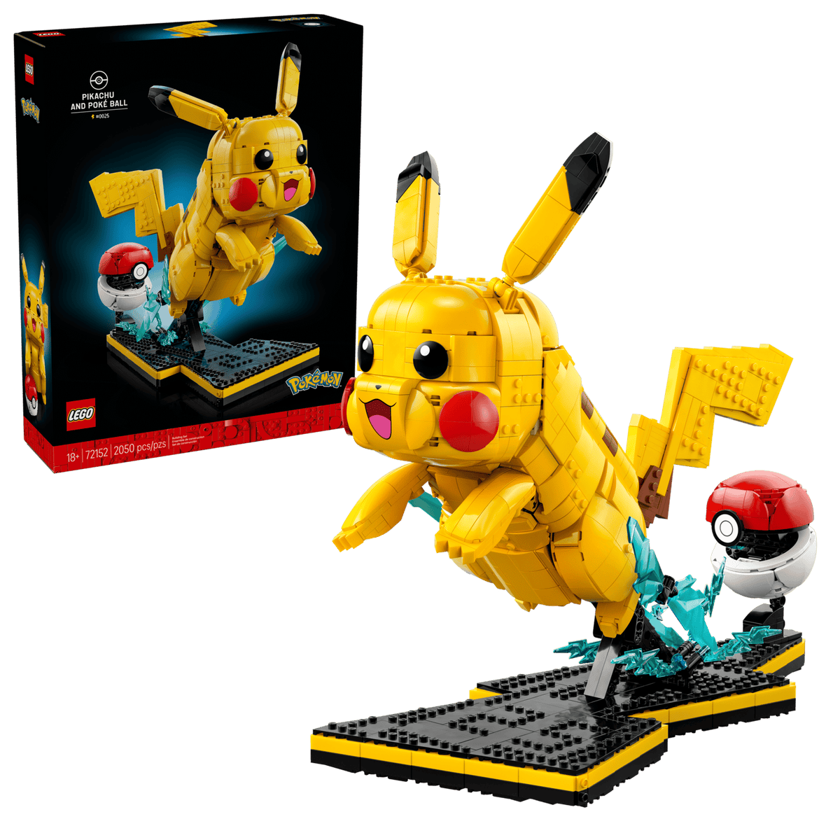 LEGO® Pikachu and Poké Ball