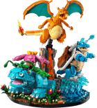 Venusaur, Charizard and Blastoise