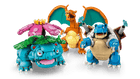 Venusaur, Charizard and Blastoise