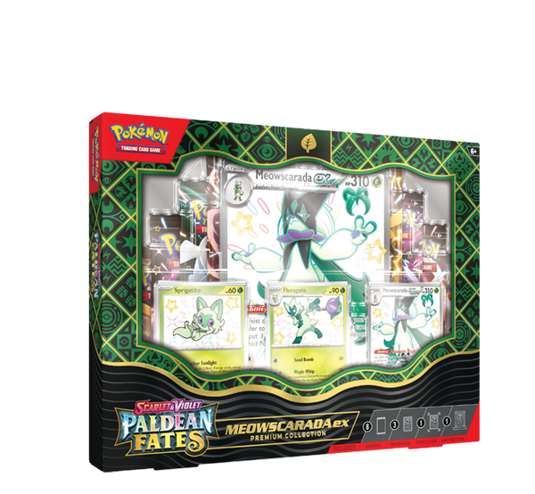 Paldean Fates : Meowscarada Ex Premium Collection