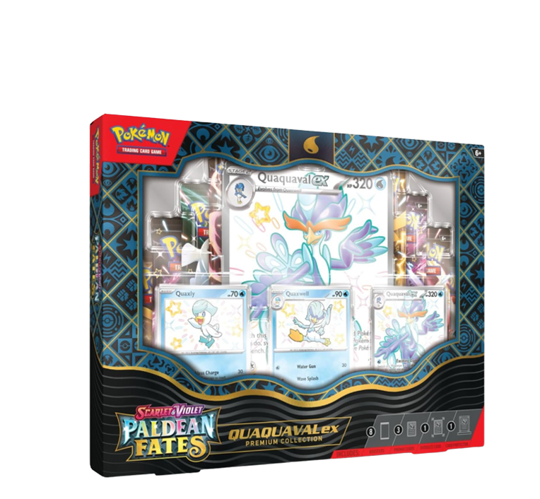Paldean Fates : Quaquaval Ex Premium Collection