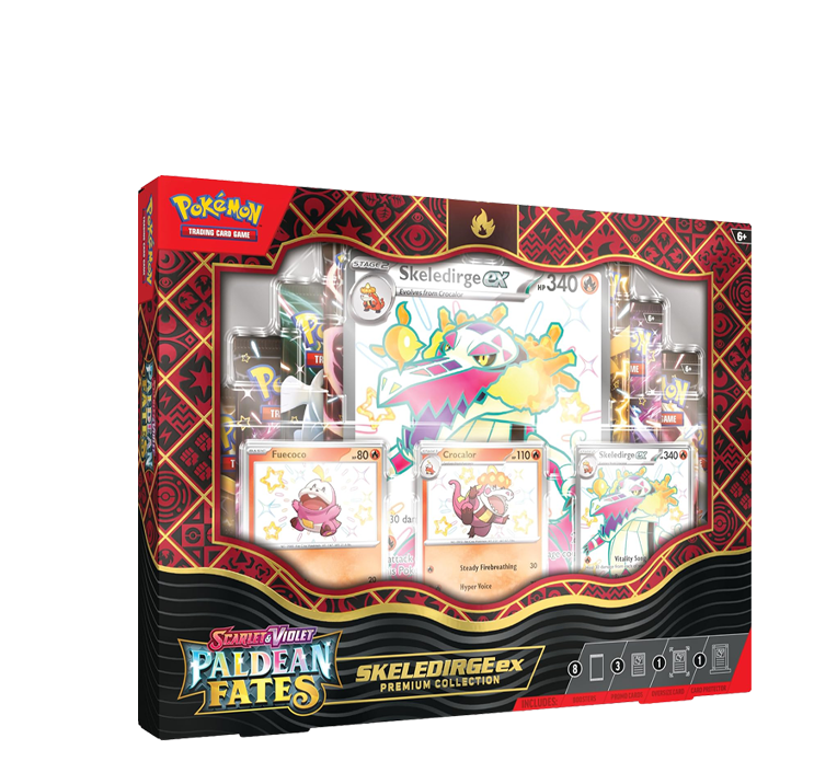 Paldean Fates : Skeledirge Ex Premium Collection